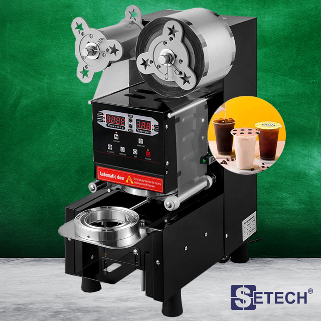 Automatic glass lid sealing machine SETECH-GS-909