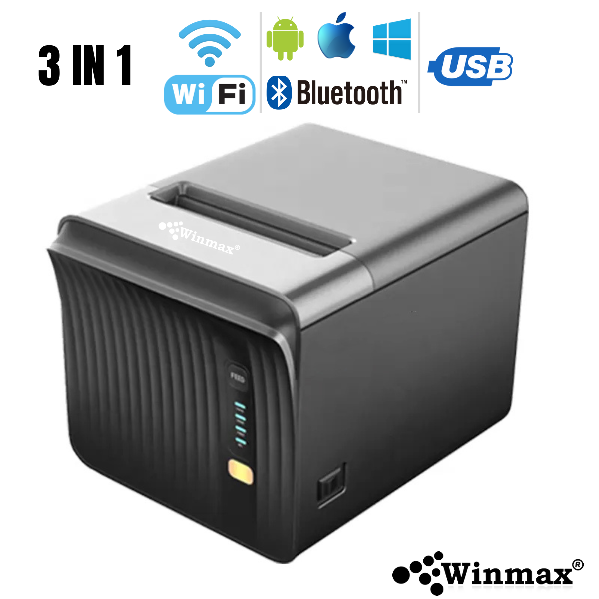 Direct Thermal Printer Ticket Bill Printer WIFI Winmax-MH80