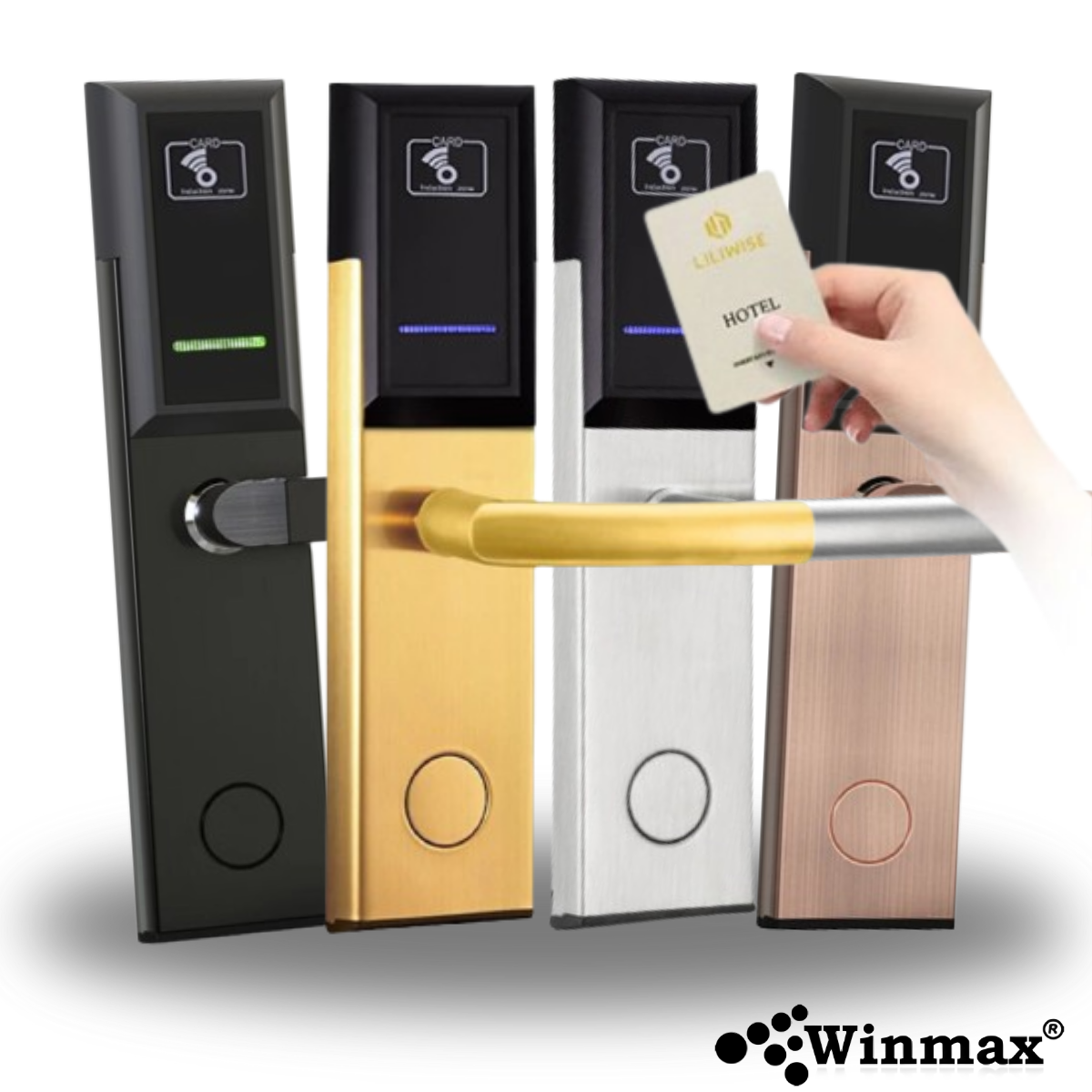 smart rfid key card hotel lock Winmax-P14