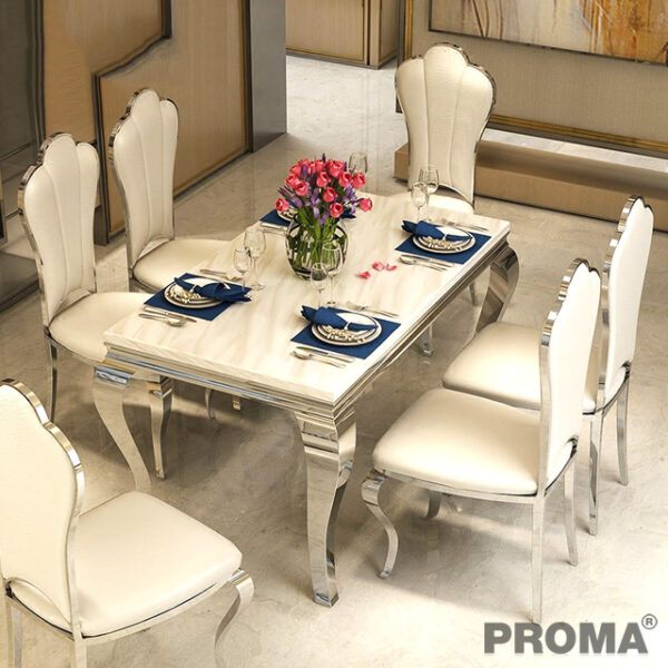 Modern Crystal Dining Table