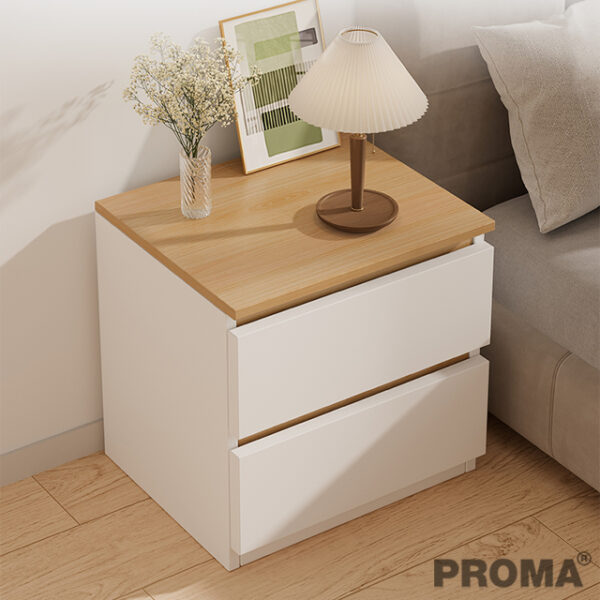 Bedside Table Modern Shelf Small Cabinet Bedroom