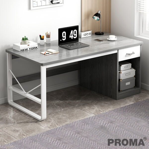 Computer Desk Desktop Modern With Drawer