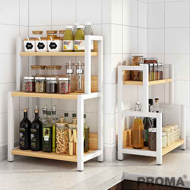 Rack Kitchen Countertop Multi-layer Corner Storage