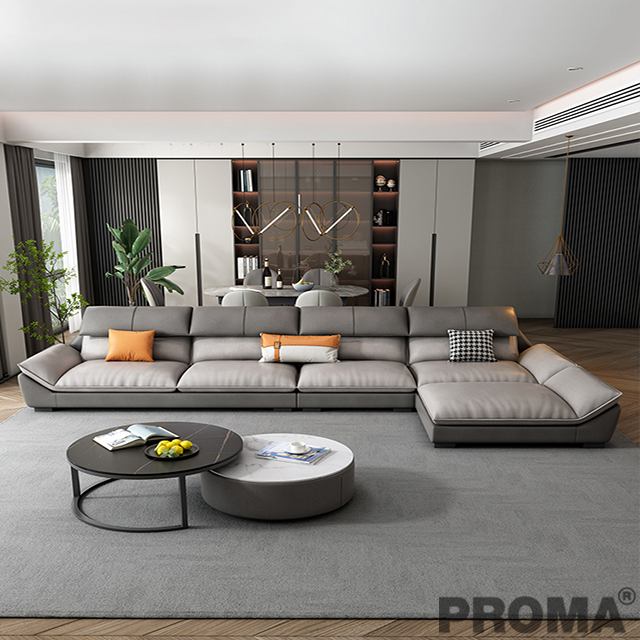 SCANDINAVIAN Minimalist L-Shaped Sofa