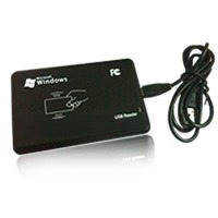 เครื่องอ่านบัตร RFID Proximity card reader 125KHz อ่านเลข 10 หลักหน้า