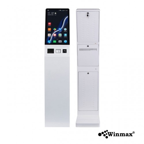 ตู้บริการตนเอง ตู้คีออสขายสินค้า ตู้กดบัตรคิว Kiosk Ordering Self Service ขนาด 21.5 นิ้ว Winmax-Win512