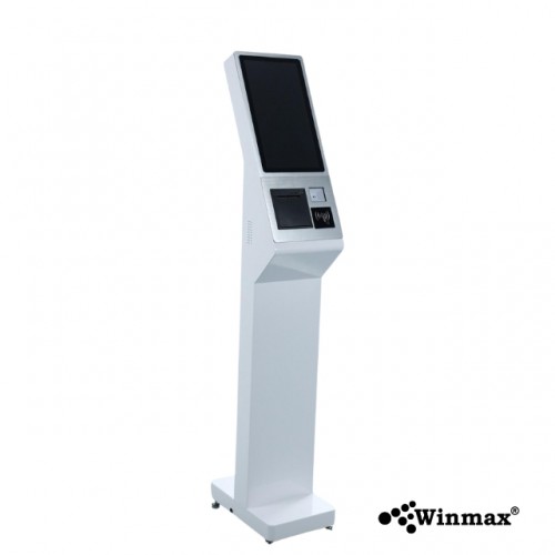 เครื่องกดบัตรคิวบริการตนเอง ตู้คีออสขายสินค้า Kiosk Ordering Self Service ขนาด15.6นิ้ว Winmax รุ่น Win511