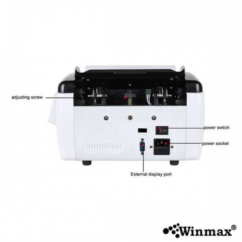 เครื่องนับธนบัตรตรวจจับธนบัตรปลอม รวมมูลค่าธนบัตร Winmax-AL-7200
