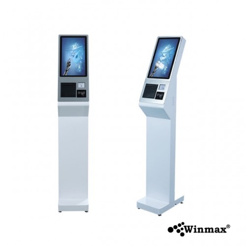 เครื่องกดบัตรคิวบริการตนเอง ตู้คีออสขายสินค้า Kiosk Ordering Self Service ขนาด15.6นิ้ว Winmax รุ่น Win511