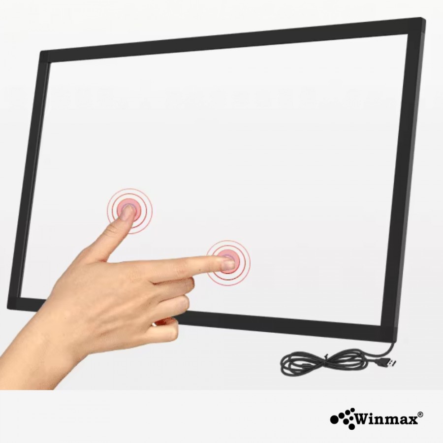 จอทัชสกรีน 55 นิ้ว จอมัลติทัชสัมผัส 10 จุด