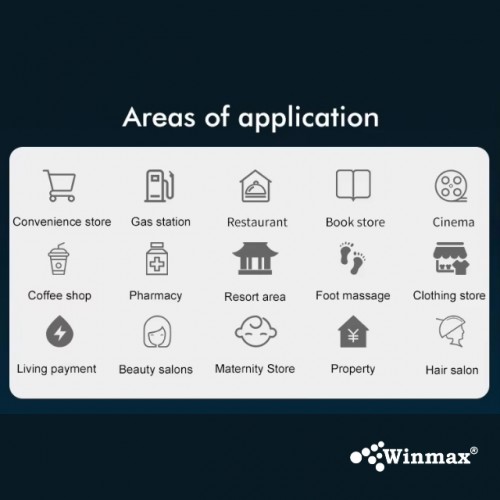 ตู้บริการตนเอง ตู้คีออสขายสินค้า ตู้กดบัตรคิว Kiosk Ordering Self Service ขนาด 21.5 นิ้ว Winmax-Win512